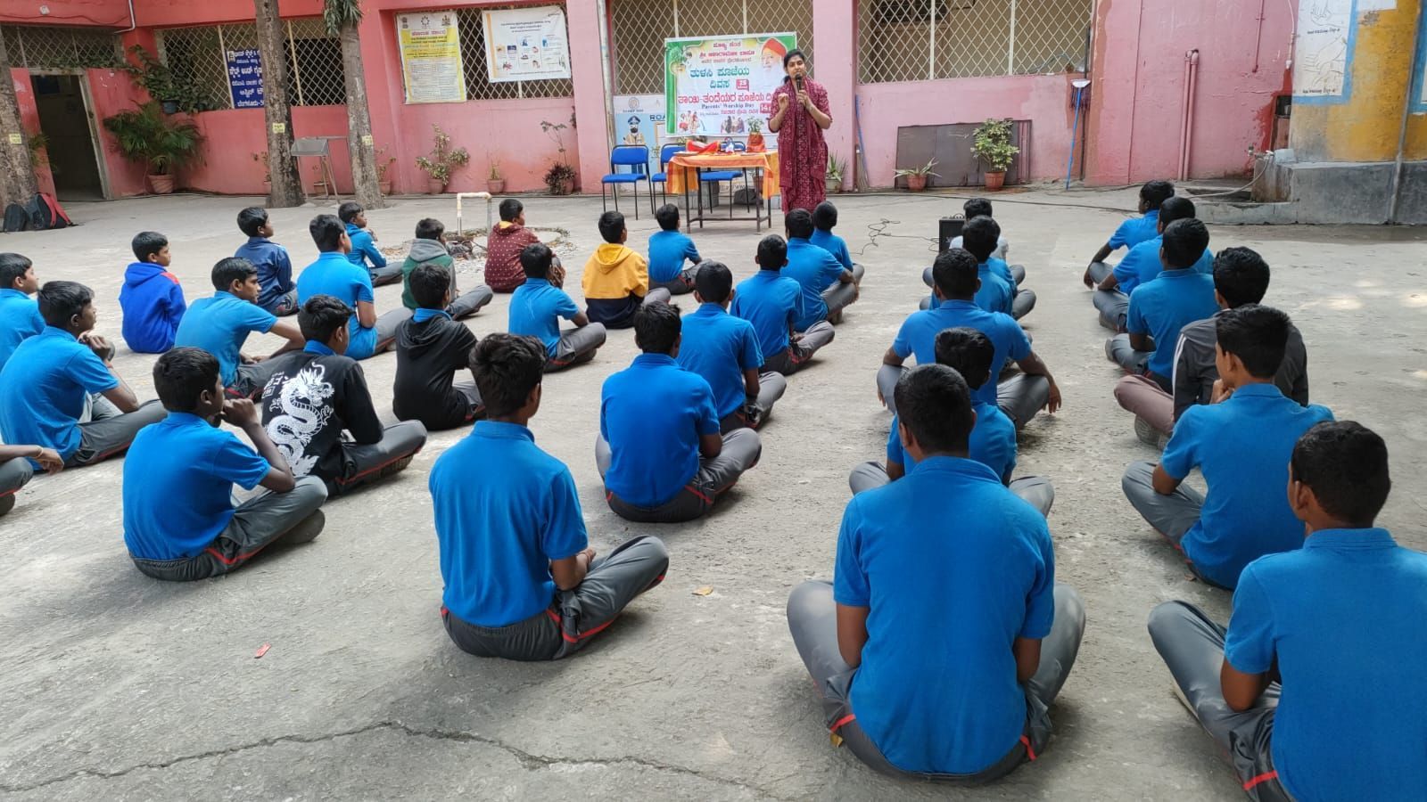 MPPD 24-25 at BBMP Boys School, Austin Town.
